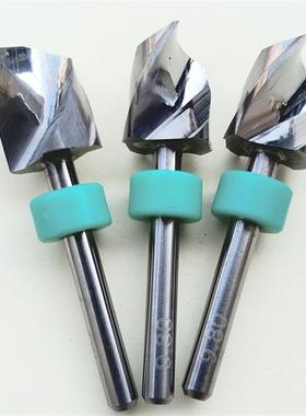 钨钢头雕刻机电线钻板亚力数控合克金硬质定柄608PC.B钻咀90