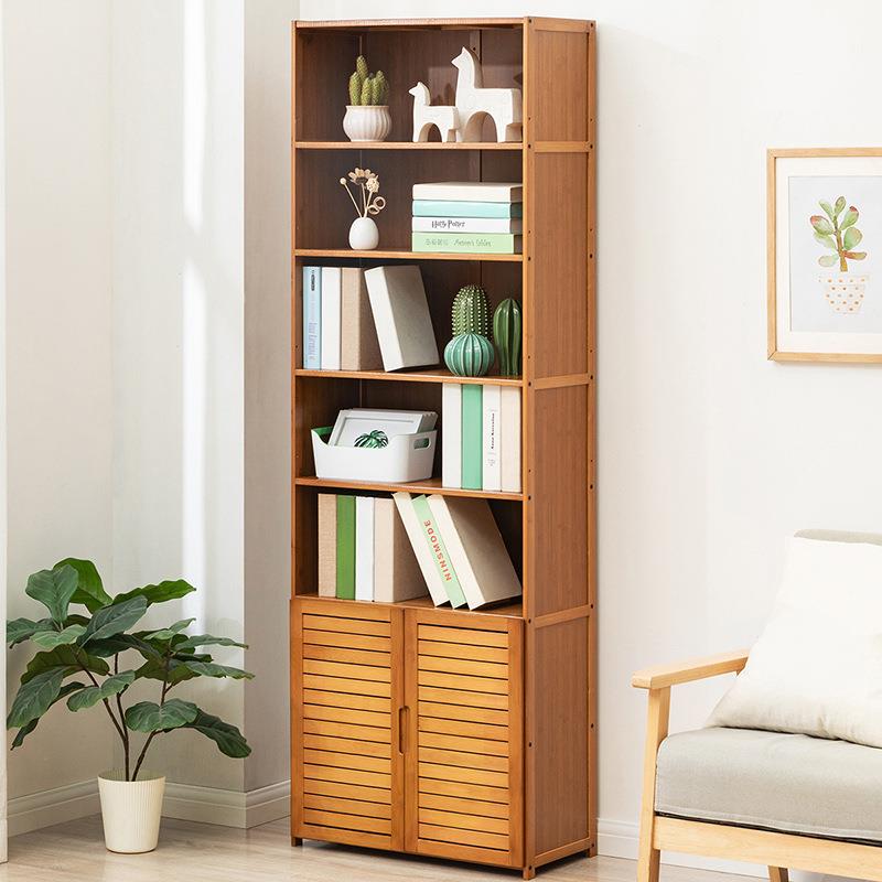 书架书柜置物架带柜门储物柜JRG一体格置子柜展示柜落多层客厅物