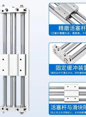 Y1S无杆气滑缸气动台3磁偶C式RMT35715/20/25/2/40X100X200S