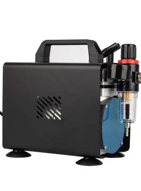 厂家直供浩美工型油漆上色盛喷模笔喷AS18B气泵套装绘泵