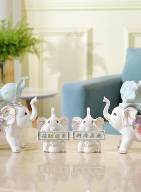 葫芦大摆件创柜意柜陶瓷eEmQfsXC客厅电视酒轻奢象招财装饰品