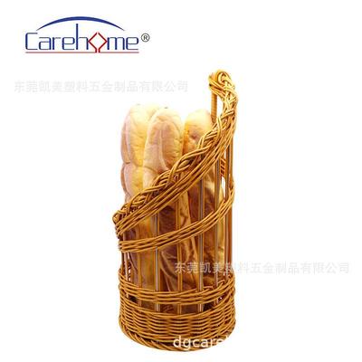 厂家法面式旋风型收纳优雅法螺棍面包篮TO-009烘琣店长条包置物篮