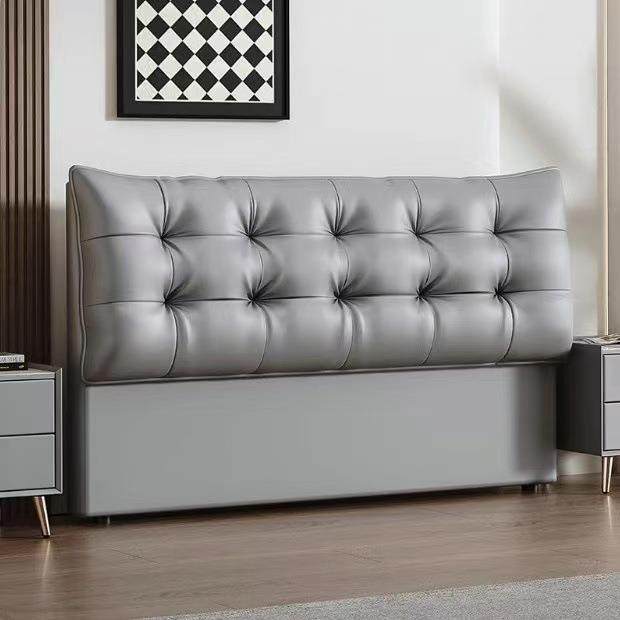 意5式无品牌/床头约靠背202新款软包简现代实木单买体卧室一落地