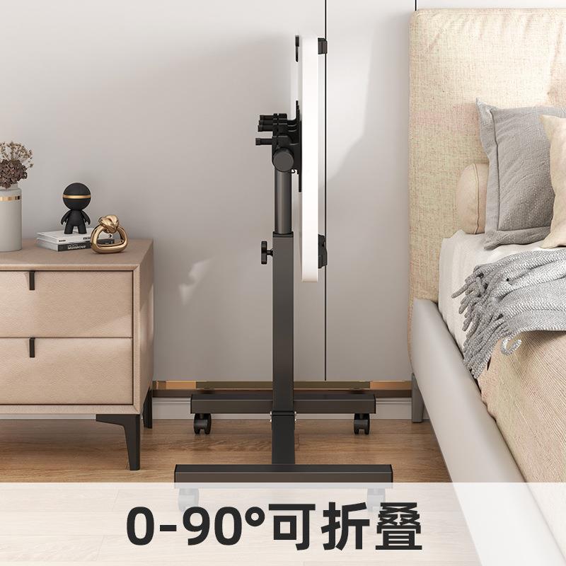 床边折叠桌可移用动床上电升脑桌卧室桌桌子降书桌家笔记本901-电