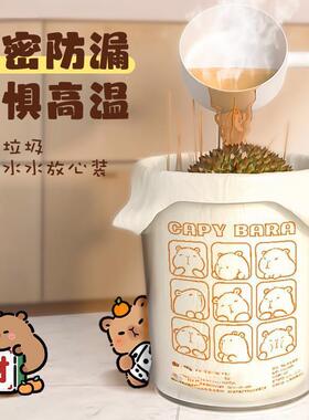 卡皮舍垃圾号袋免家用手提WHA式加厚撕背心大宿用学生厨巴拉余清