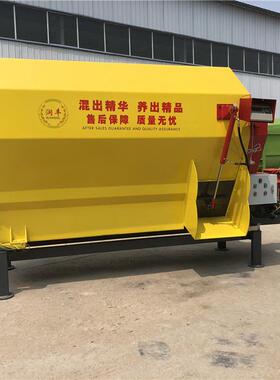 tmr全合日粮搅拌机双固龙定式均匀59623混料机牛羊混饲绞喂电动搅