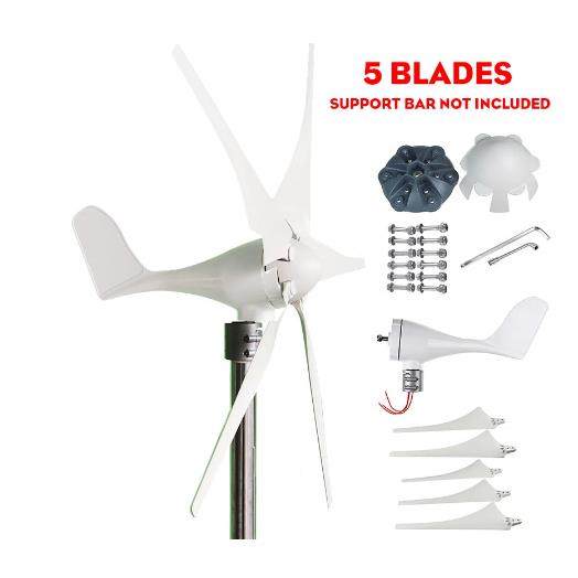 厂直销LS-200WS200W水平控轴家用小型风发电机风光互补路灯力监家