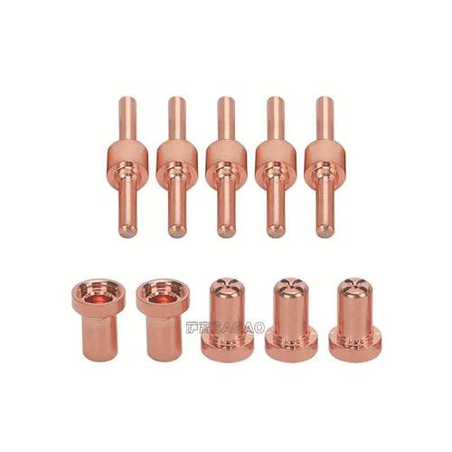 PT31ZLU器温州4A等离子切割配件LG400分流喷保嘴电极护嘴110PCS