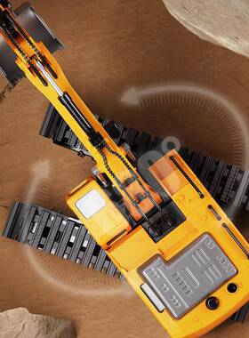 合金遥控玩挖掘机儿童具车大无线电动仿真挖NUL土机孩男工程车玩