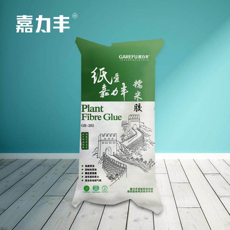 嘉丰糯米胶粘墙纸贴纸胶水墙壁画家力墙布壁202壁布胶用基膜整箱
