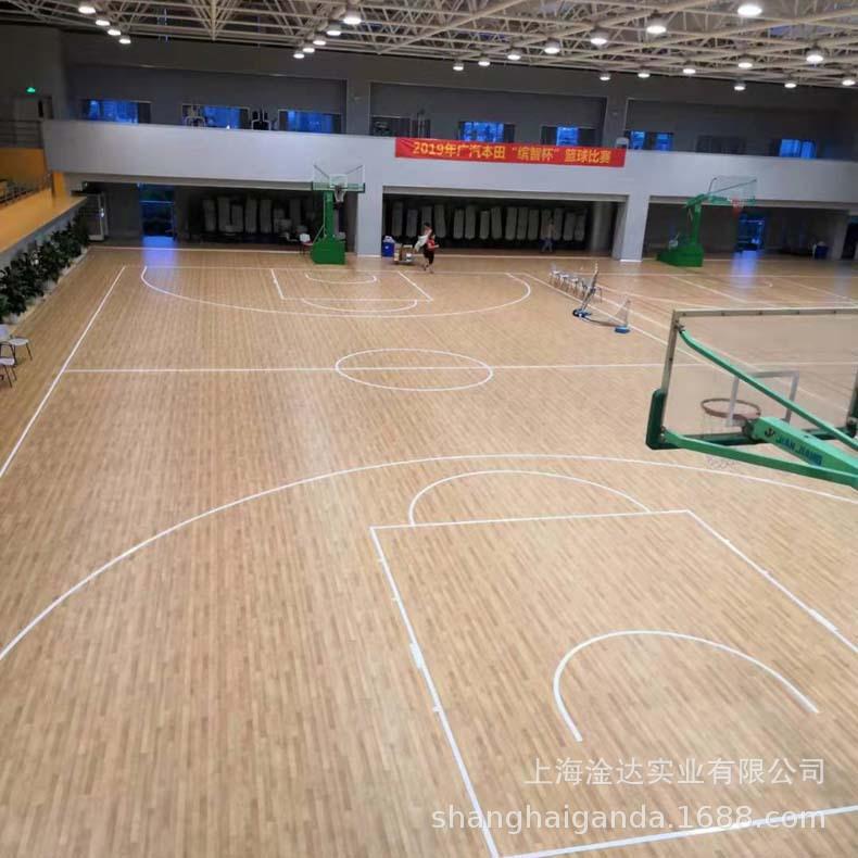 得嘉运动5.0球M室内运运动地板动地板篮球场羽毛场运防动地M胶火