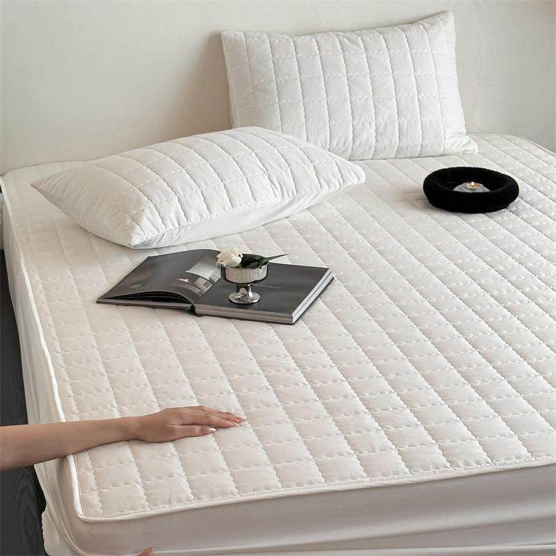 简约高全棉夹棉端绗缝单防水隔尿床笠ULD加厚床品垫保护套罩隔脏,电子元器件市场,其它元器件,淘宝优惠券,粉丝福利购,淘宝优惠卷