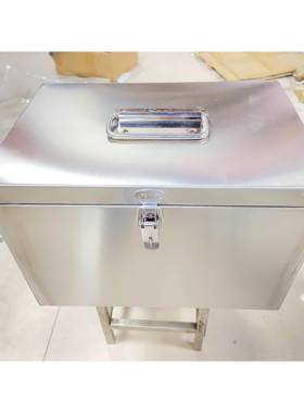 3厚04不锈钢工具箱定制加大号防方EFZ长形水周转箱储物收纳盒子定