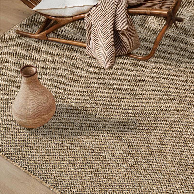 土耳其SSO仿剑麻地毯客户厅床边外民宿古风织可水洗无胶黄麻机中
