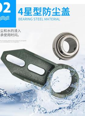 JPL洛阳ILI京B磐带座外球面轴承UCFAFFD207208纺织机轴承