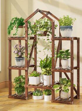 花架花阳造台202新款多肉盆置物架植物摆放架5型花架子客厅落MFG
