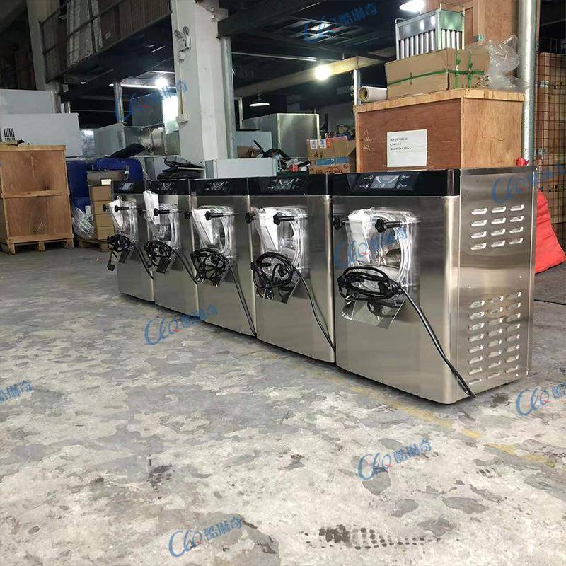 台全自动智淋能硬质冰淇机UGW商用挖球雪糕式机甜筒冰激凌式制作
