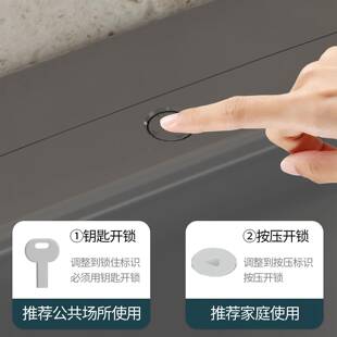 酒抽店手免打孔透明擦手纸巾盒卫生间挂式纸盒商无品牌/用厨房壁