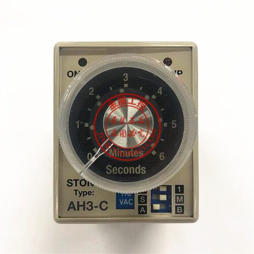 原装正品台湾仕通STON 多段式时间继电器 AH3-C AC110V