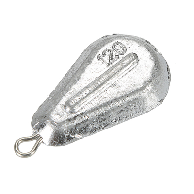 鸡心挂环5斤装不锈钢吊环纯铅足克扁环抗水流不伤线远投抛竿铅坠