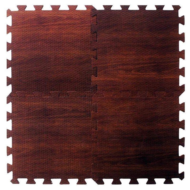 明德仿木纹地垫客厅卧室泡沫拼接地板垫子家用隔音宝宝爬爬垫加厚