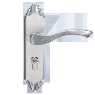 固安居304不锈钢室内卧室房门锁弹子插芯门锁 家用通用实木门锁