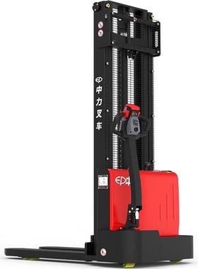 叉车EST152Z更高稳定性的1.5吨步行式全电动堆高车托盘堆垛车