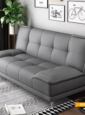 木沙发客小厅户型公寓卧室出租房屋实叠两用小折RPX皮沙发床