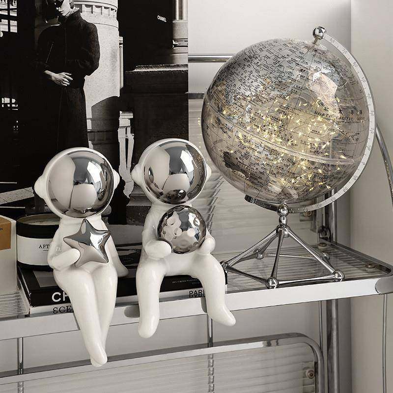 客厅电明视轻奢饰品装创意酒柜977摆件家居透办公室桌面柜地球仪,文具电教/文化用品/商务用品,教学标本/模型,淘宝优惠券,粉丝福利购,淘宝优惠卷