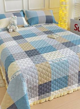 JWH225新款纯棉床垫保罩单三件套床加厚榻榻0米护全包防滑铺盖床