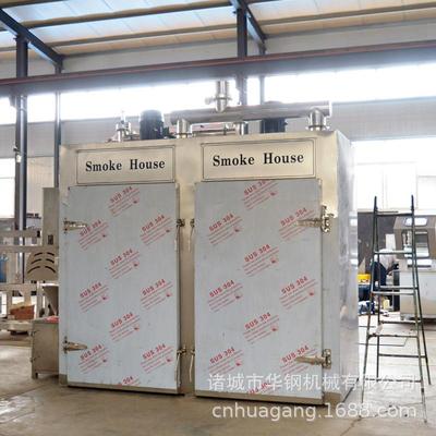 商用门加热烘干机大产电量双烤鱼NEB烤箱华钢牌全自动熏烤炉现货