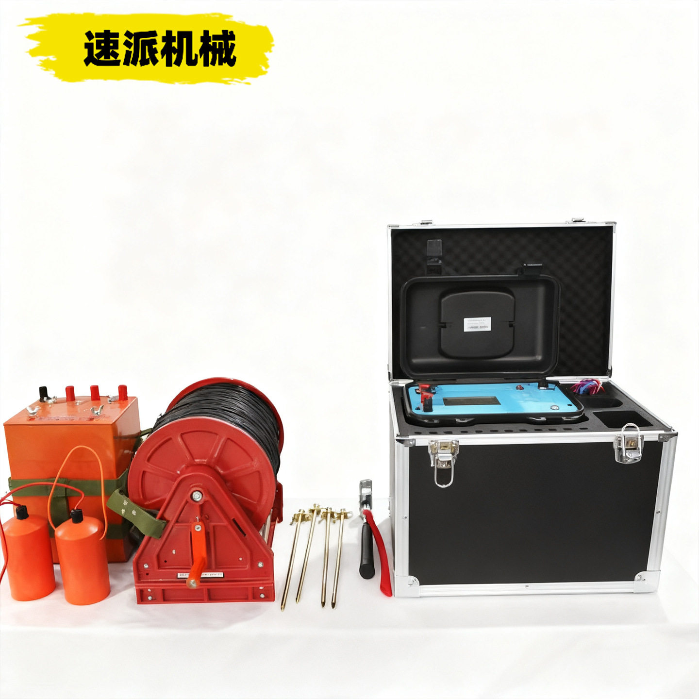 艾都型号ADMT-200AX+C1探头款 200米深安卓屏显示地下电磁探水仪