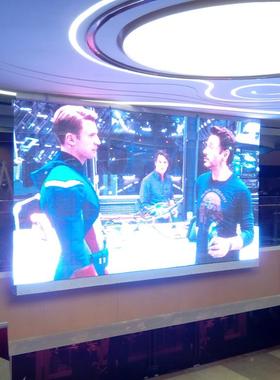 户外高LEED格栅屏玻璃橱窗屏L示D高清广无品牌/告屏LED透亮明显屏