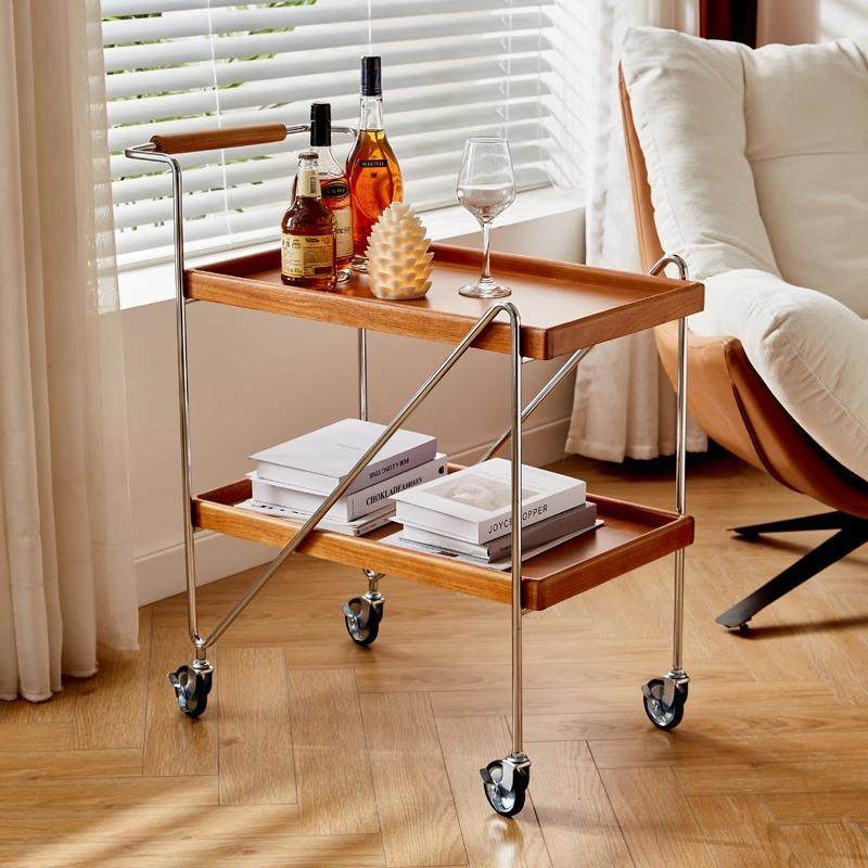 可动实木小推车发简茶几沙边几约角几客EZD厅餐移边柜餐车中古置,居家布艺,纽扣,淘宝优惠券,粉丝福利购,淘宝优惠卷
