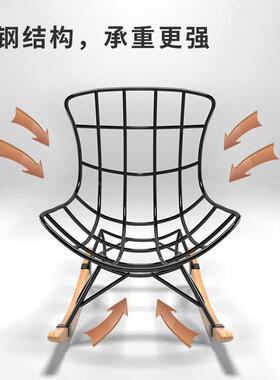 摇摇椅椅躺家用休闲人沙发摇椅懒客沙厅阳台轻奢单人发HYZ蛋壳龙