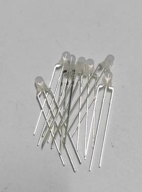 F3灯珠红绿双色指示灯共共阳插件LE发D电光二极管阴ZFH透明智能子