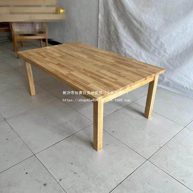 1563炕简易实木餐饭烧烤四方桌八仙桌正形方吃矮桌子吃饭桌茶几地
