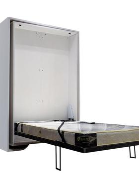 厂家供旋转床白色MKD壁床书房两型用小户可放书配书桌直墨菲床