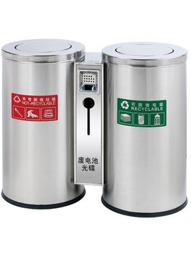 不锈钢室内商垃圾桶商用场写字楼超酒店CM-111F售楼部办公楼大市