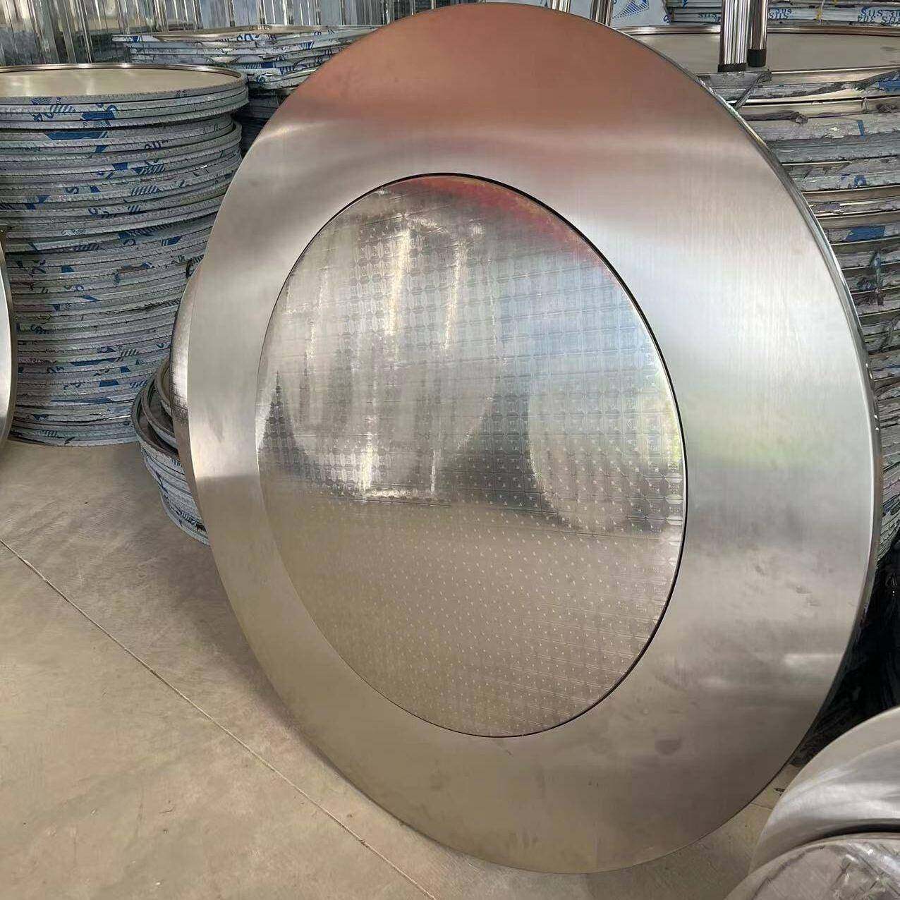 特厚不连锈钢圆304内置会转盘折叠桌桌子酒IHB席家用体宴用,居家布艺,纽扣,淘宝优惠券,粉丝福利购,淘宝优惠卷