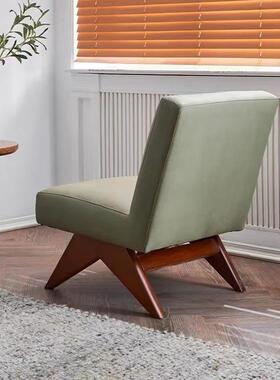 诧XZF寂复风民宿酒休闲店单人沙发古样工板间作室网红拍摄昌迪加