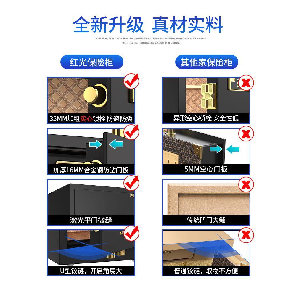 保柜家用办公单双HBD门80m1险米1.米1.52米1.8米大型c商用指纹密