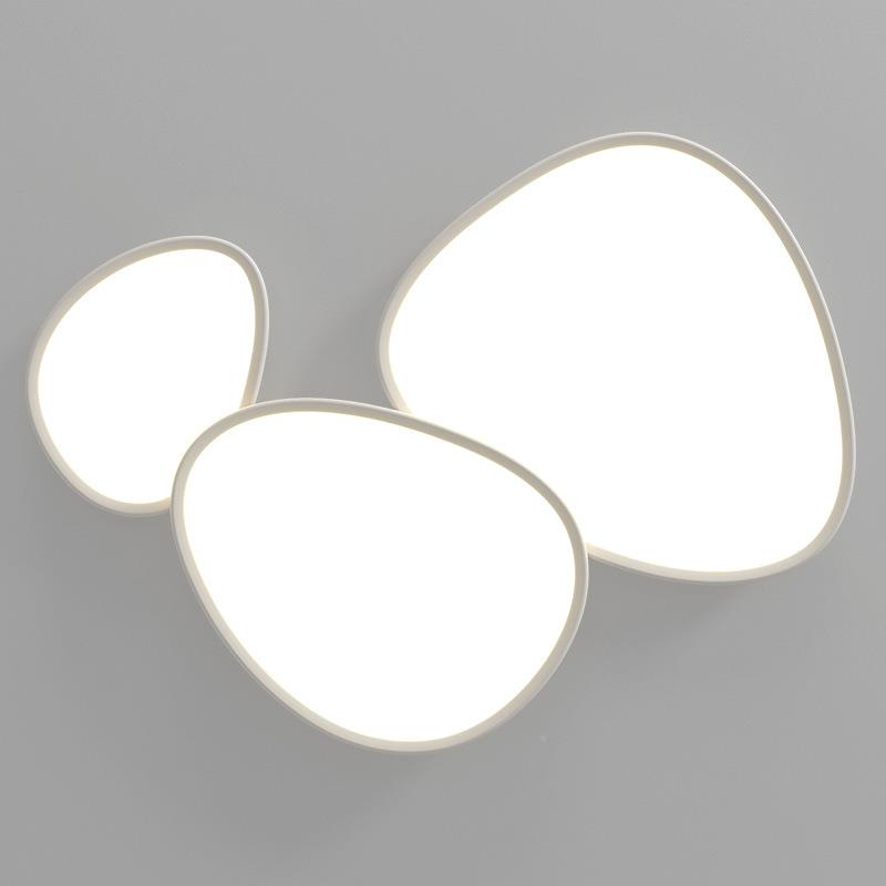 全光谱普瑞片QSV护眼芯0客厅主灯鹅石吸顶灯现代简约2卵25款中山