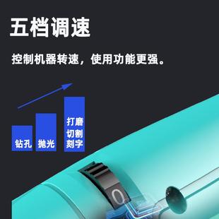 充电式 小磨机磨锂电迷你电钻BAD手持打抛光机微电石碑型雕刻字机