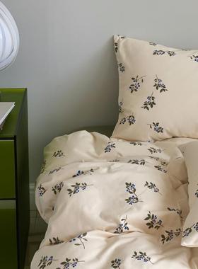 AXJK类亲肤针织棉棉四件套裸睡婴级纯棉被套爱天可竺棉全儿床单床