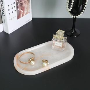 天奢然石托盘大件理石卫生间家材用浴室洗CHD簌台轻奢高档石摆托