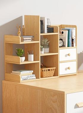 纳小型面书架桌书桌收置桌物架上多D4966层储物架墙角省空间创意