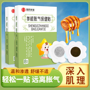 国药世家草本参桂胀气贴2盒