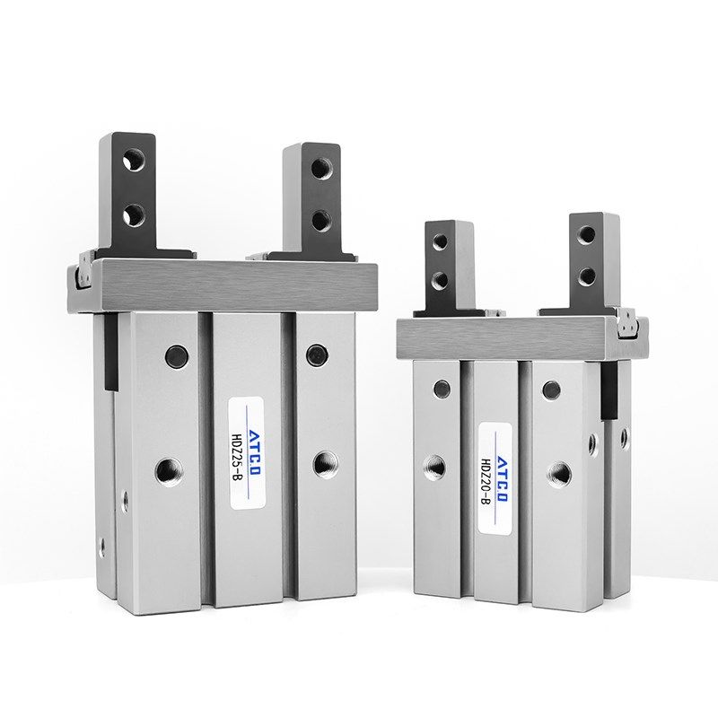 气立可型气动手指气缸机械爪HDZ-10B/16B/20B/25B/32B侧面安装40B