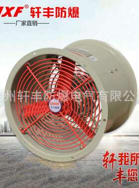 轩丰直销CBF-400防爆轴流风机220V防爆通风机380V IIC T4抽风机